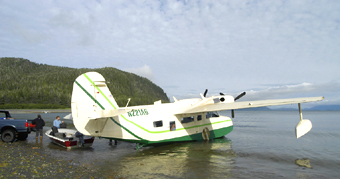 Grumman Goose at Prince William Sound