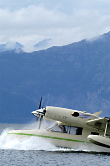 Grumman Goose water taxi Alaska Photographer Ashleigh